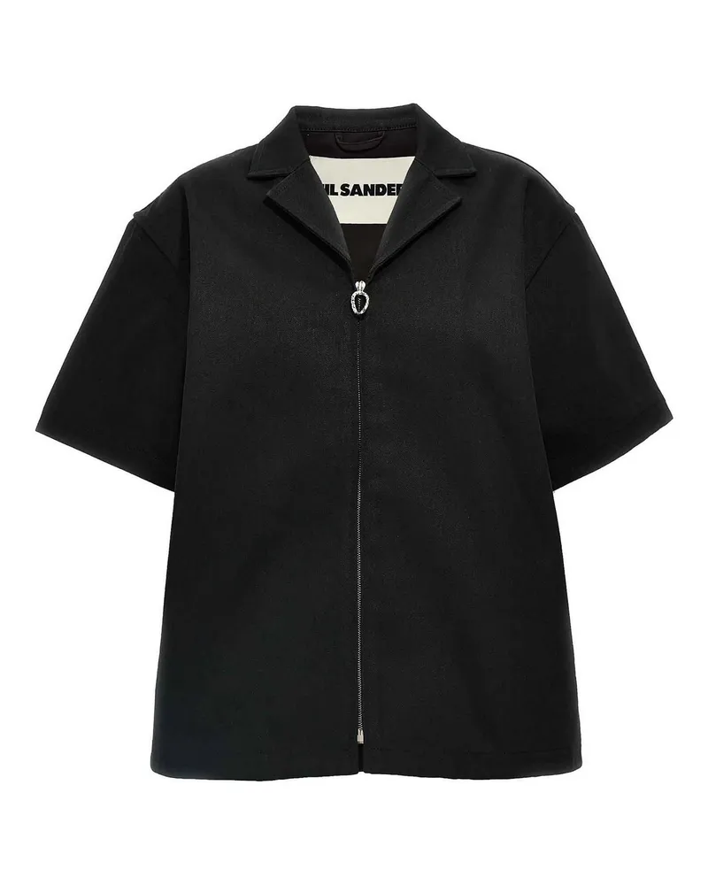 Jil Sander Hemd - Schwarz Schwarz