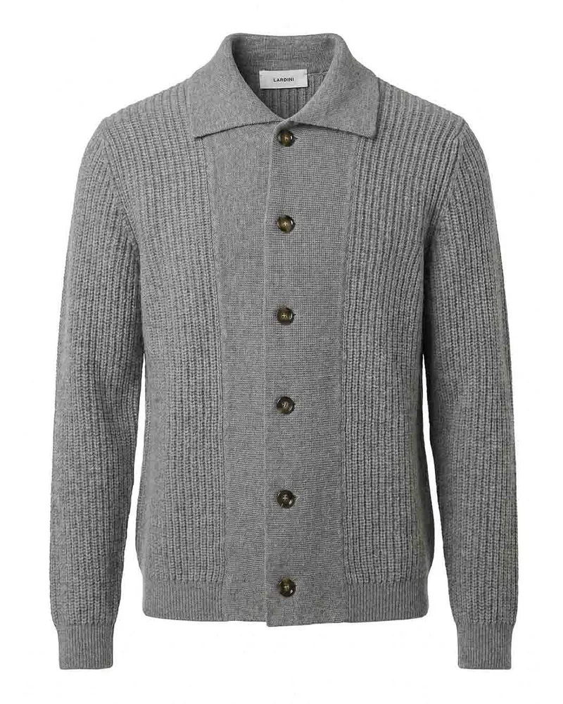 LARDINI Cardigan - Grau Grau