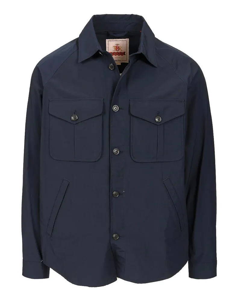 Baracuta Hemd - Blau Blau