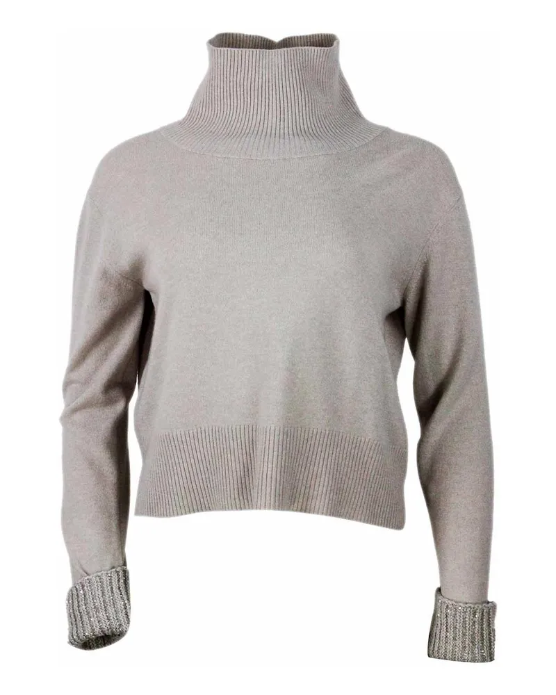 Fabiana Filippi Rundhalspullover - Beige Beige