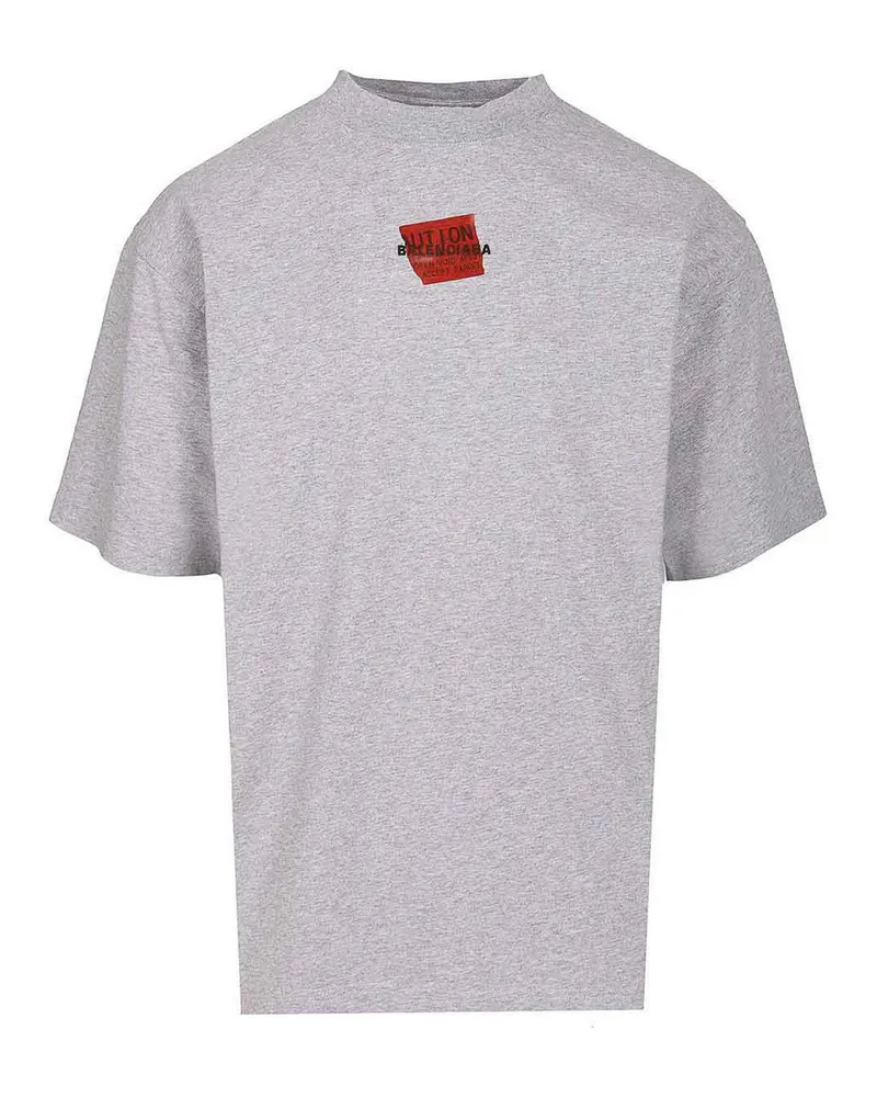 Balenciaga T-Shirt - Grau Grau