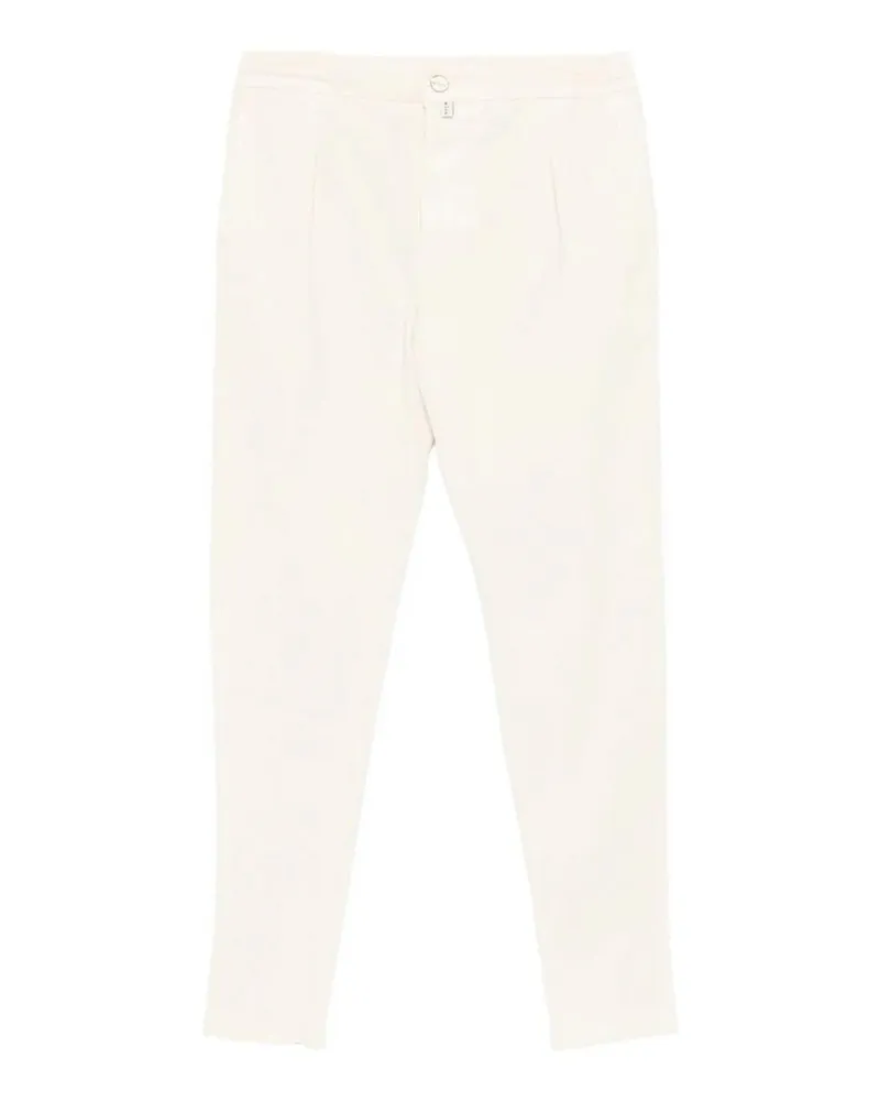 Kiton Casual Hose - Creme Creme