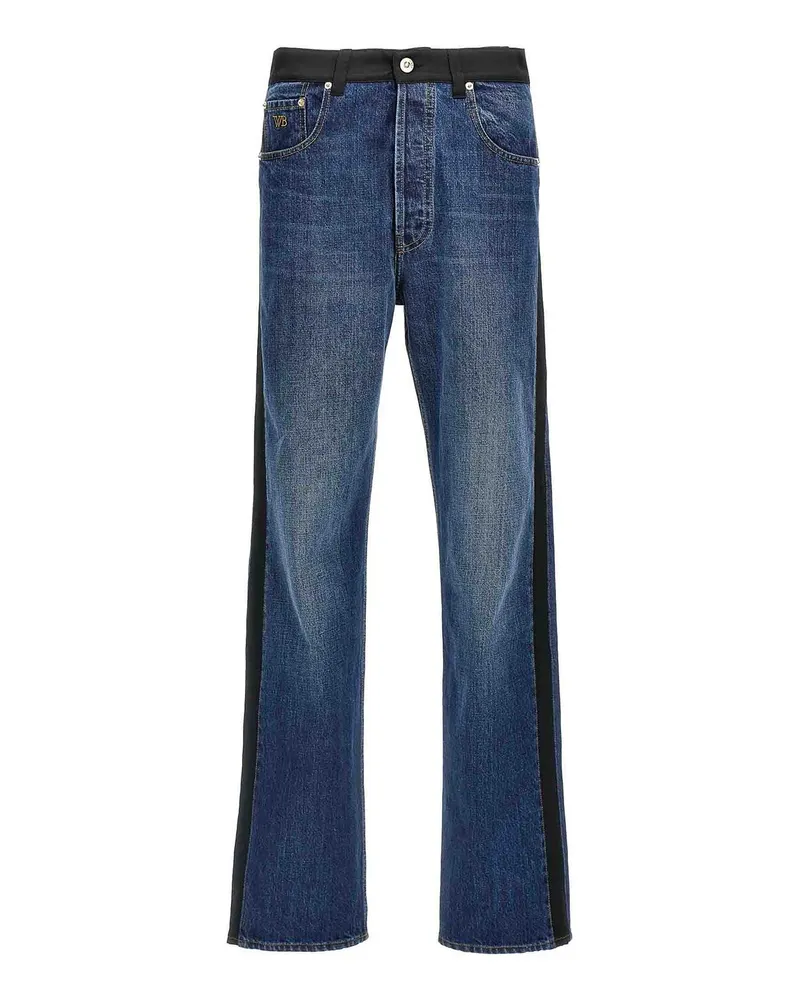 Wales Bonner Bootcut Jeans - Blau Blau