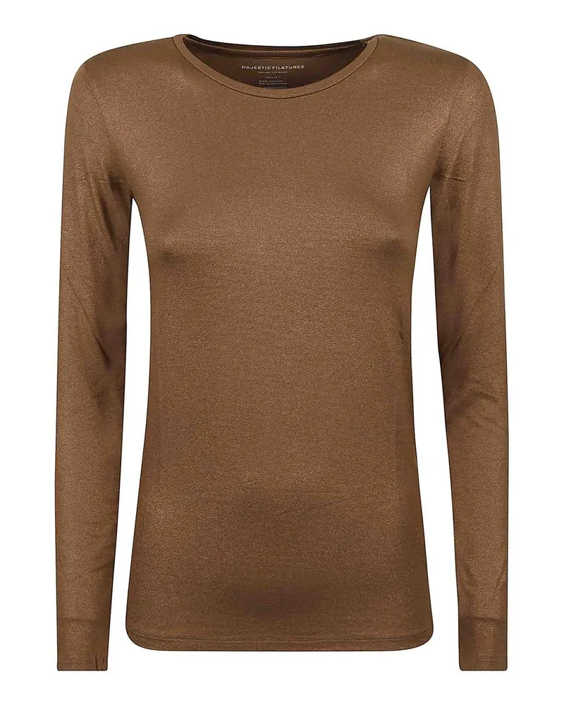 Majestic T-Shirt - Camel Camel