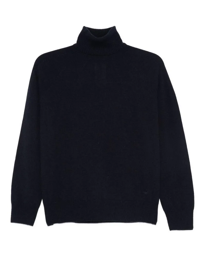 Emporio Armani Rollkragenpullover - Blau Blau