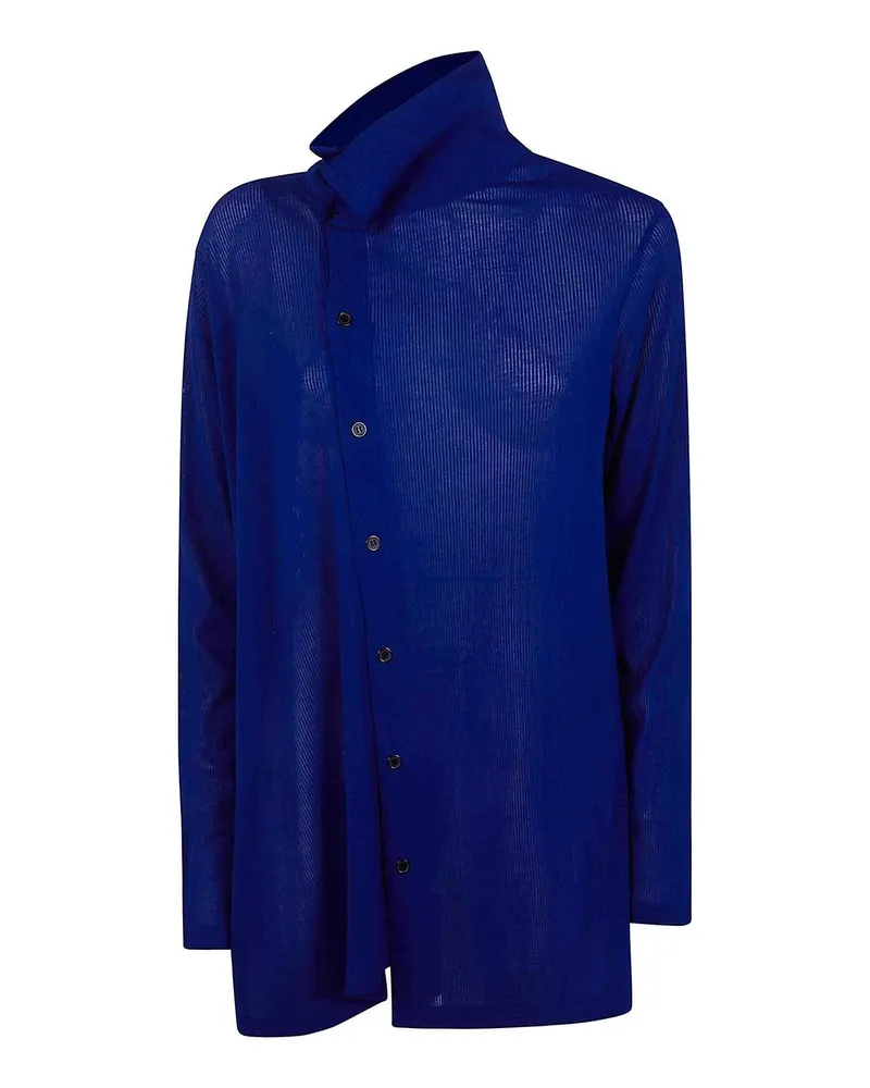 Yohji Yamamoto Cardigan - Blau Blau
