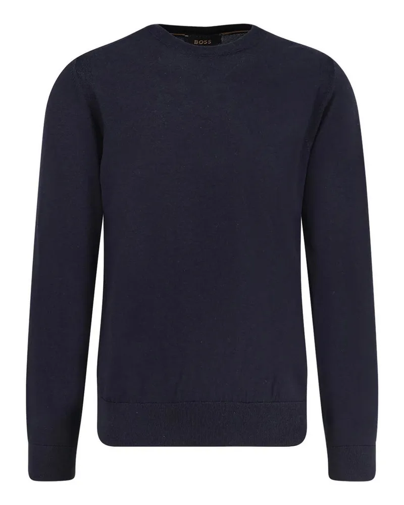 HUGO BOSS U-Boot-Pullover - Blau Blau