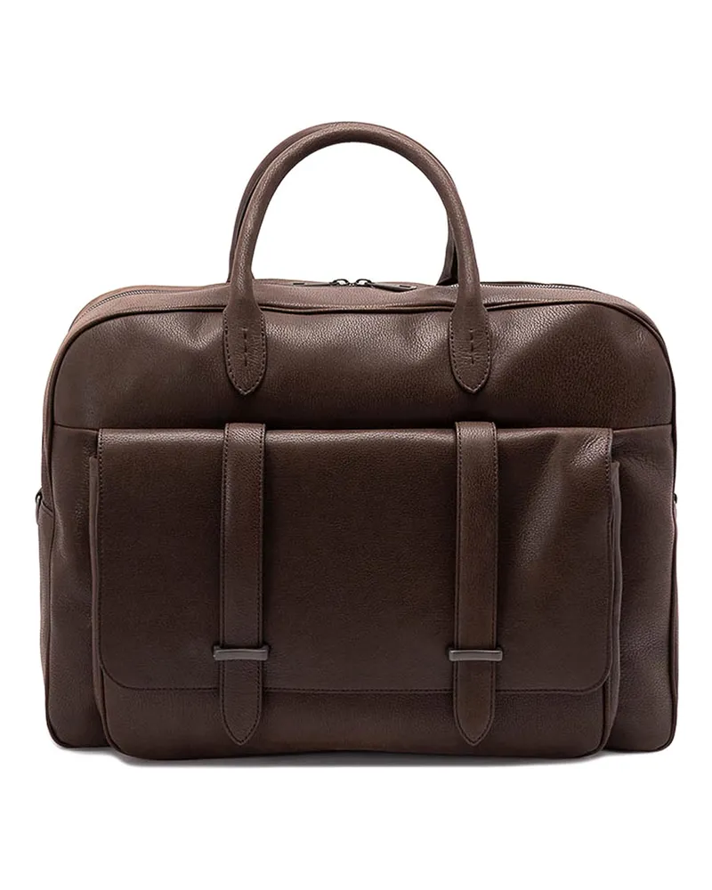 Orciani Shopper - Dunkelbraun Dunkelbraun