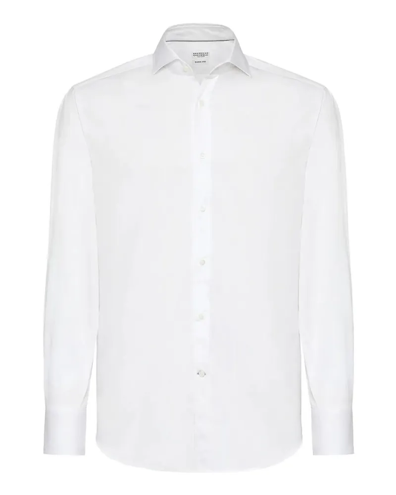 Brunello Cucinelli Hemd - Weiß Weiß