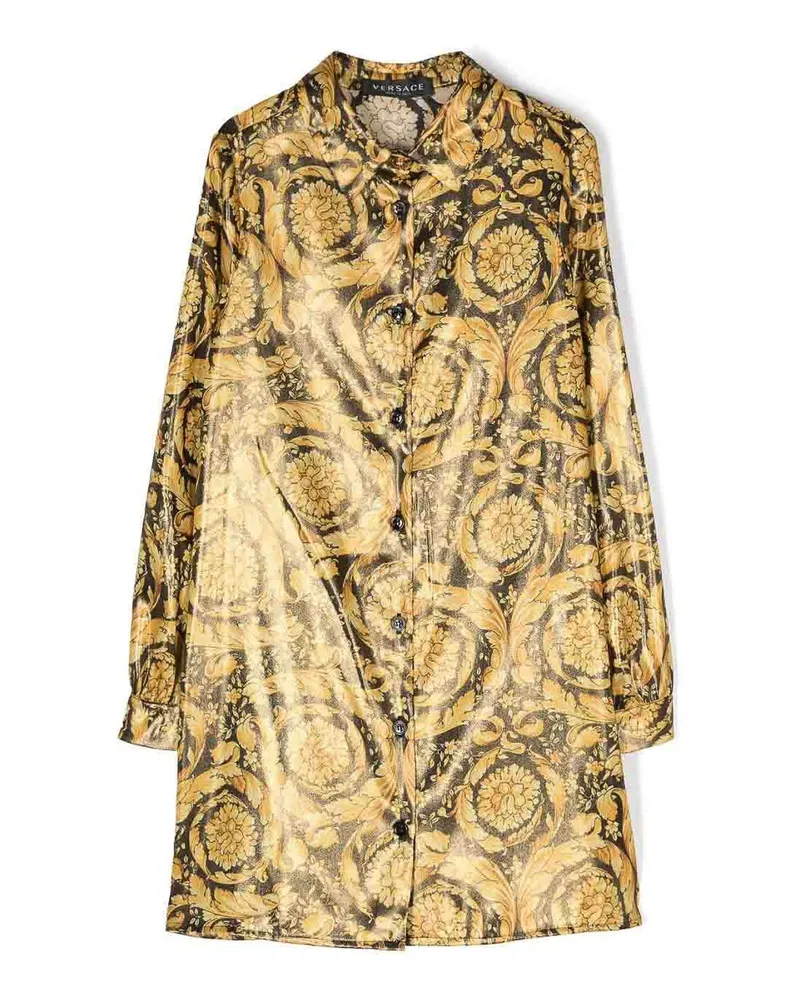 Versace Knielanges Kleid - Rot Rot