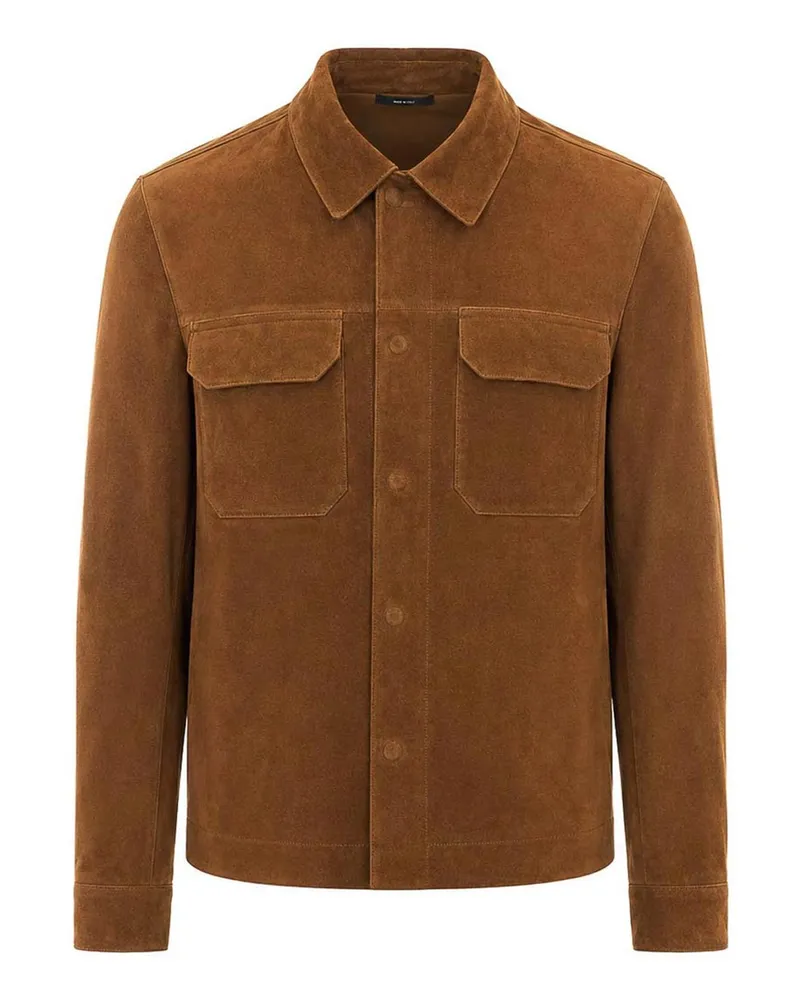 Tom Ford Lederjacke - Braun Braun