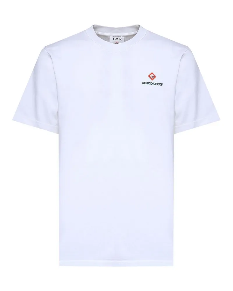 Casablanca Paris T-Shirt - Weiß Weiß