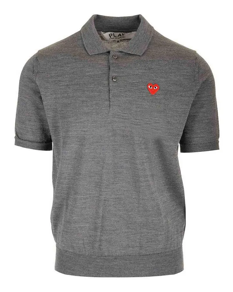 Comme des Garçons Poloshirt - Grau Grau