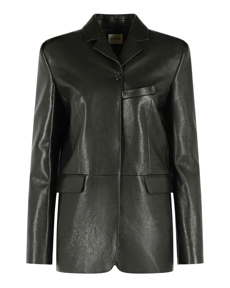 KHAITE Lederjacke - Schwarz Schwarz