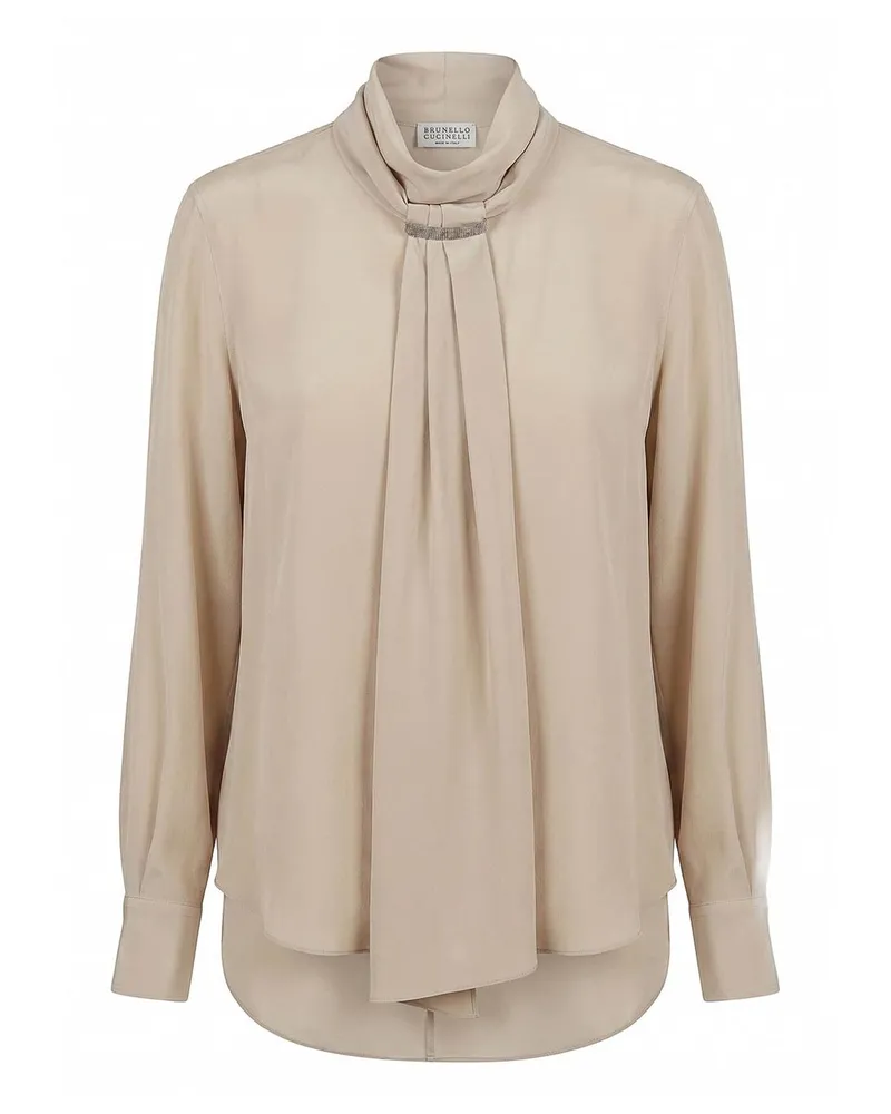 Brunello Cucinelli Bluse - Beige Beige