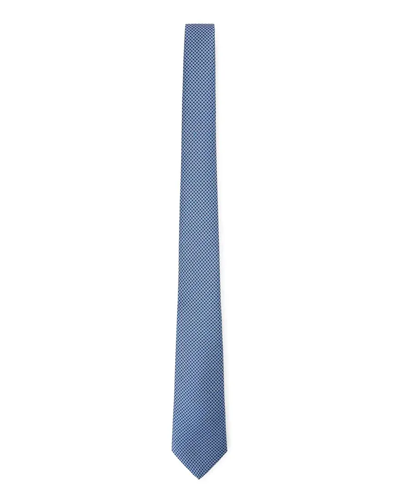 Kiton Krawatte - Blau Blau