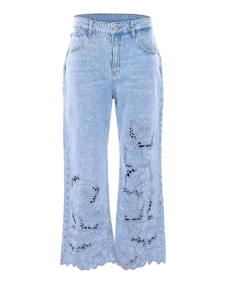 Liu Jo Straight Leg Jeans - Blau Blau