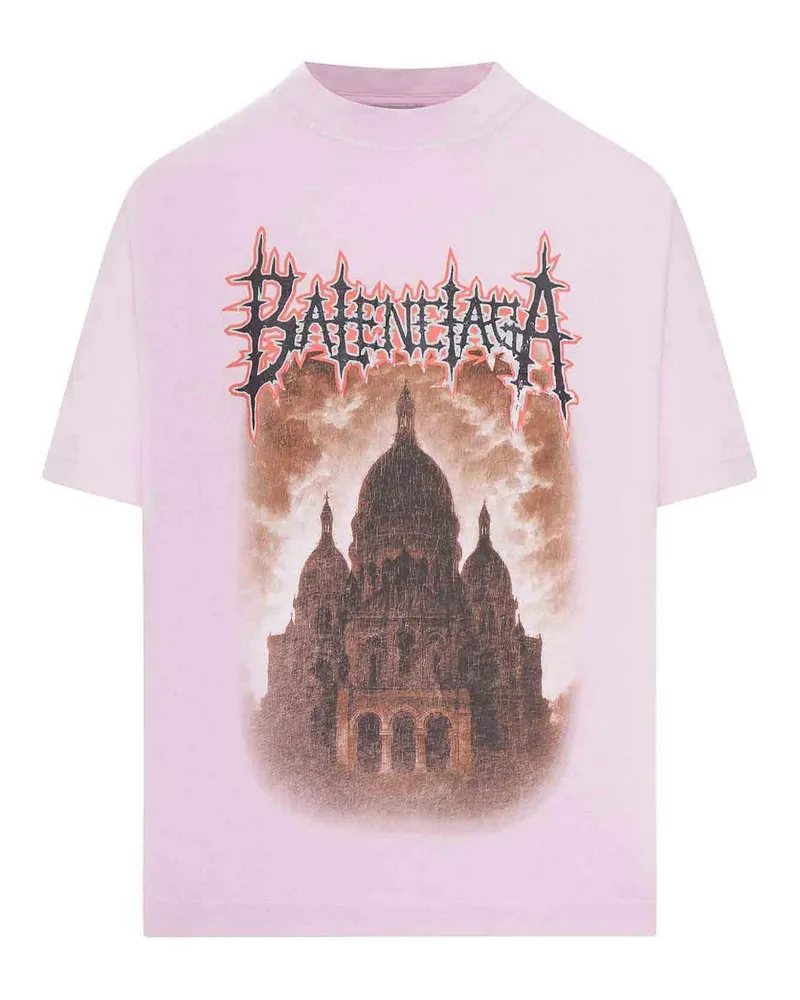 Balenciaga T-Shirt - Rosa Rosa