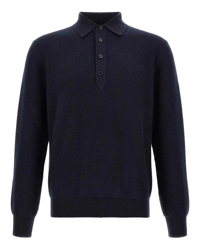 Z Zegna Poloshirt - Blau Blau