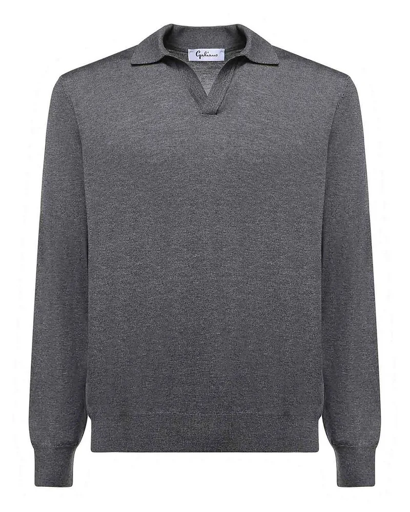 Giuliano Galiano Poloshirt - Grau Grau