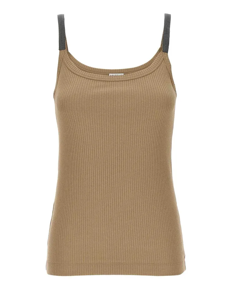 Brunello Cucinelli Top - Beige Beige
