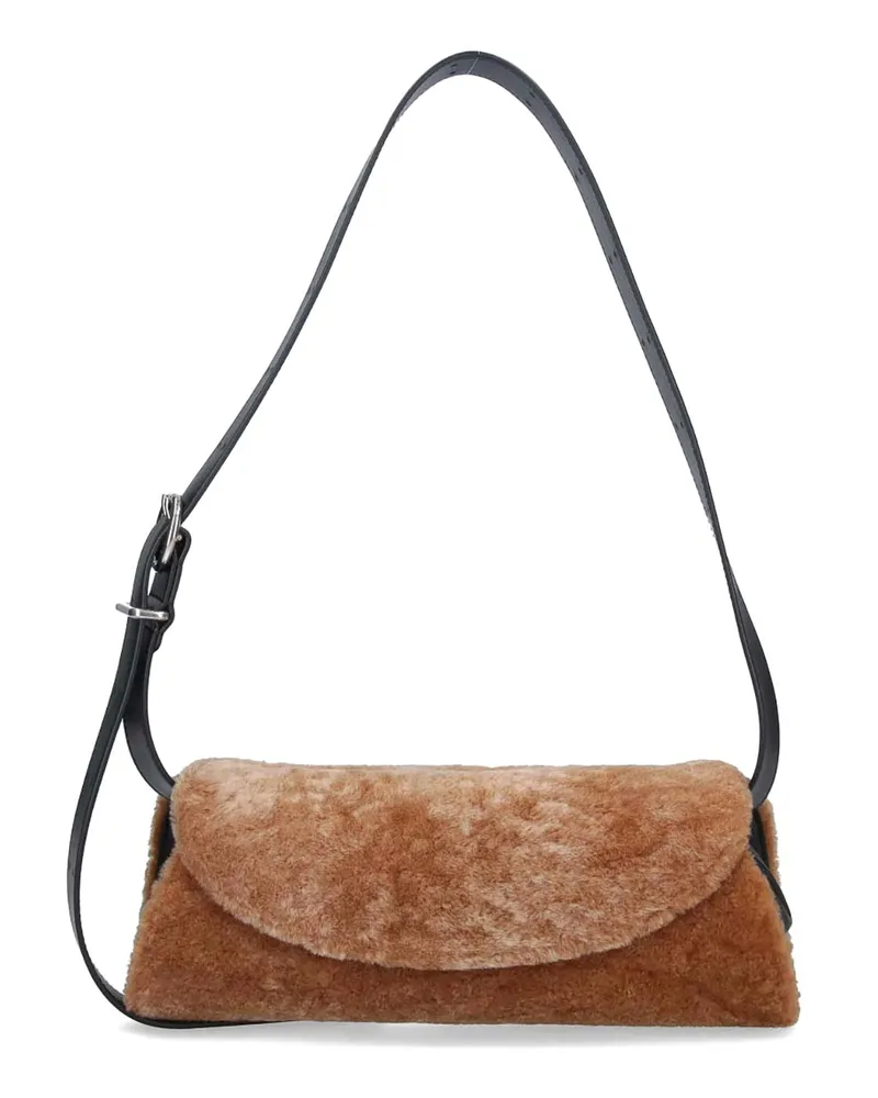 Jil Sander Umhängetasche - Braun Braun