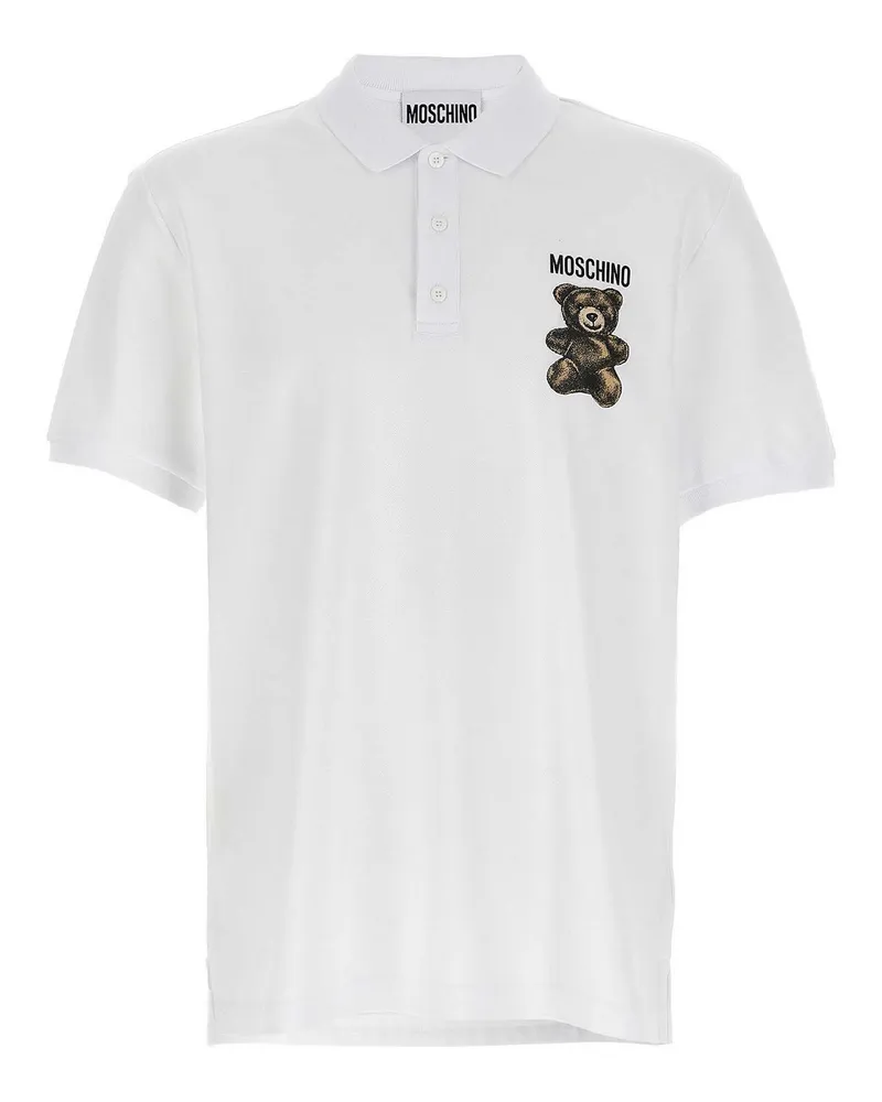 Moschino Poloshirt - Weiß Weiß