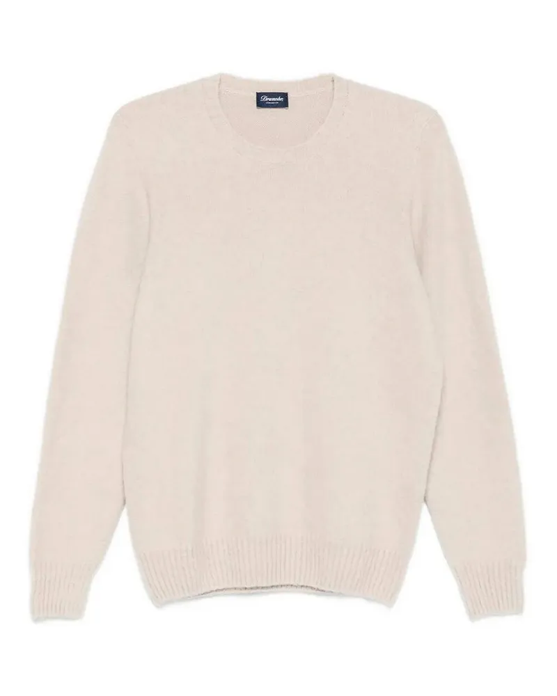 Drumohr  Rundhalspullover - Beige Beige