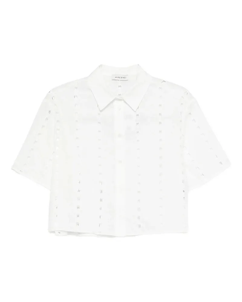 Anine Bing Hemd - Weiß Weiß