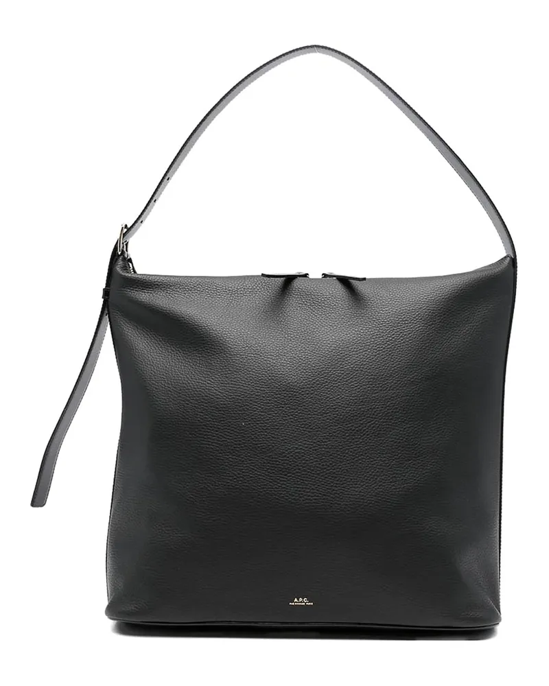 A.P.C. A. P.C. Schultertasche - Schwarz Schwarz