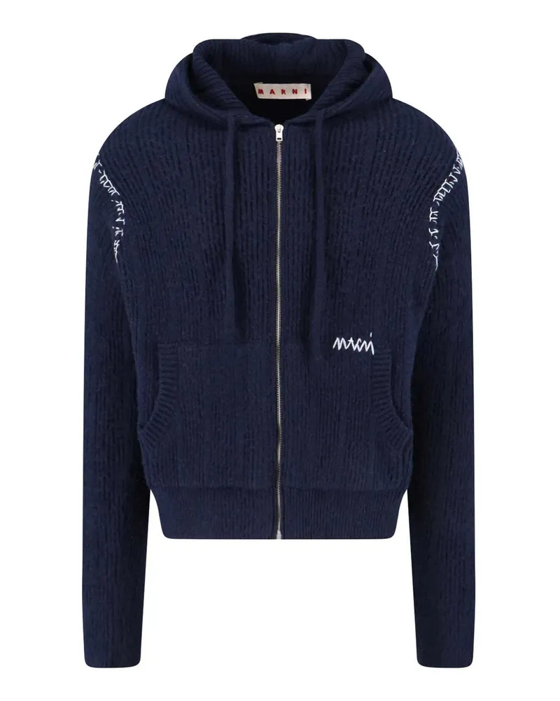 Marni U-Boot-Pullover - Blau Blau