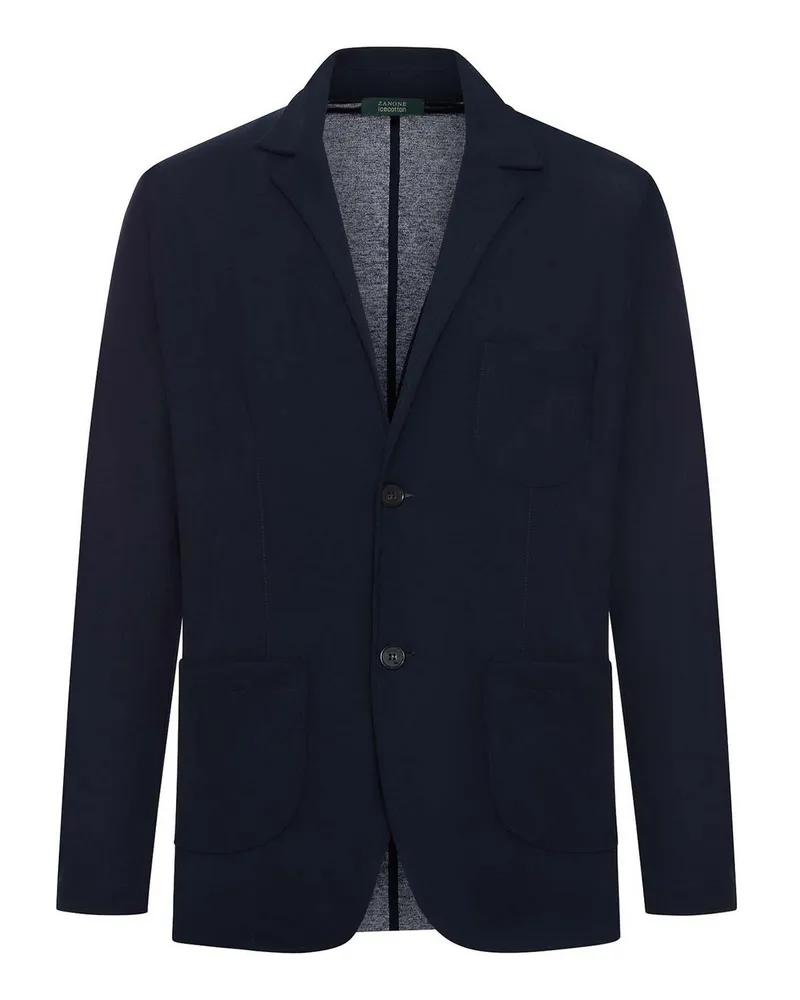 Zanone Blazer - Blau Blau