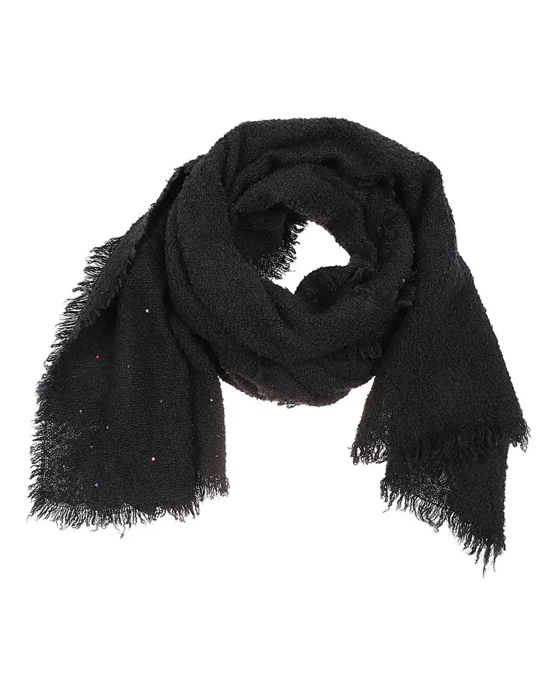 Faliero Sarti Schal - Schwarz Schwarz