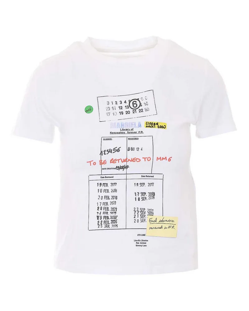 Maison Margiela T-Shirt - Weiß Weiß