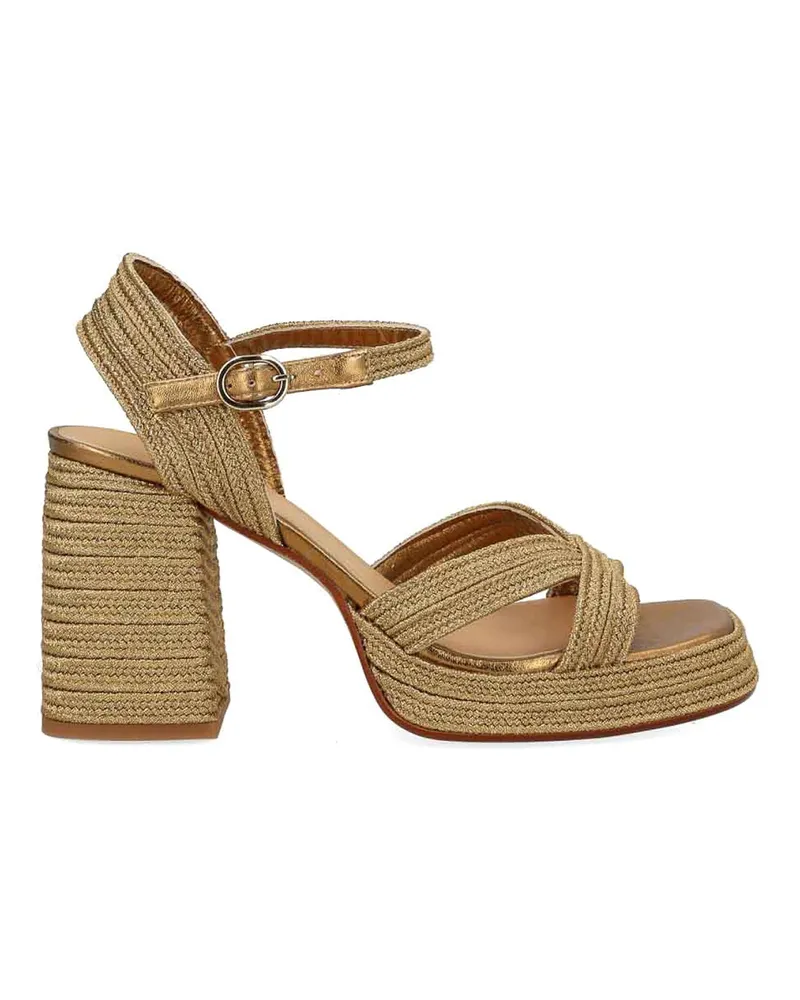 Castañer Sandalen - Gold Gold