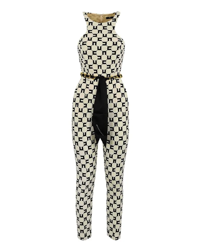 Elisabetta Franchi Jumpsuit - Weiß Weiß