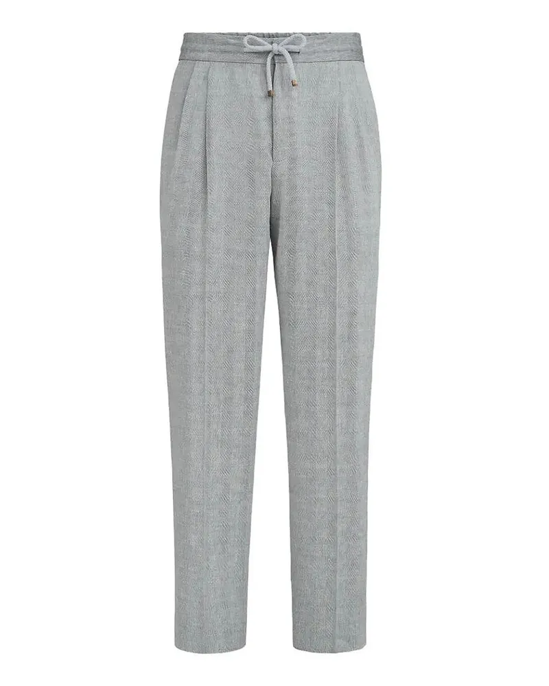 Brunello Cucinelli Casual Hose - Grau Grau
