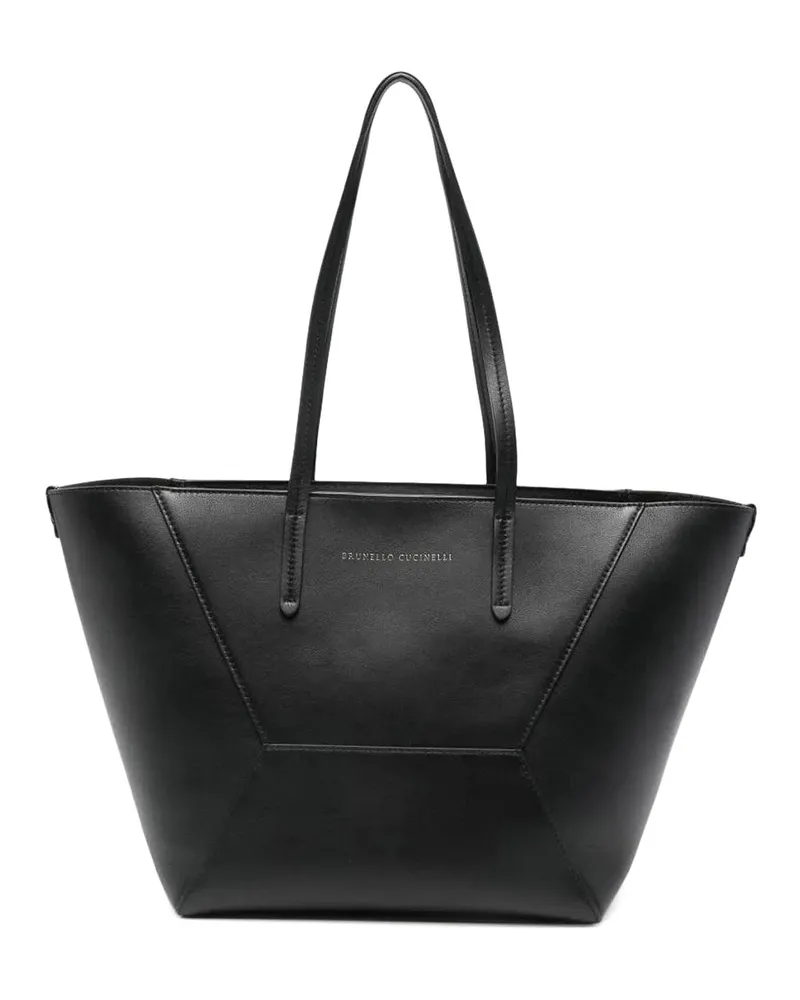 Brunello Cucinelli Shopper - Schwarz Schwarz