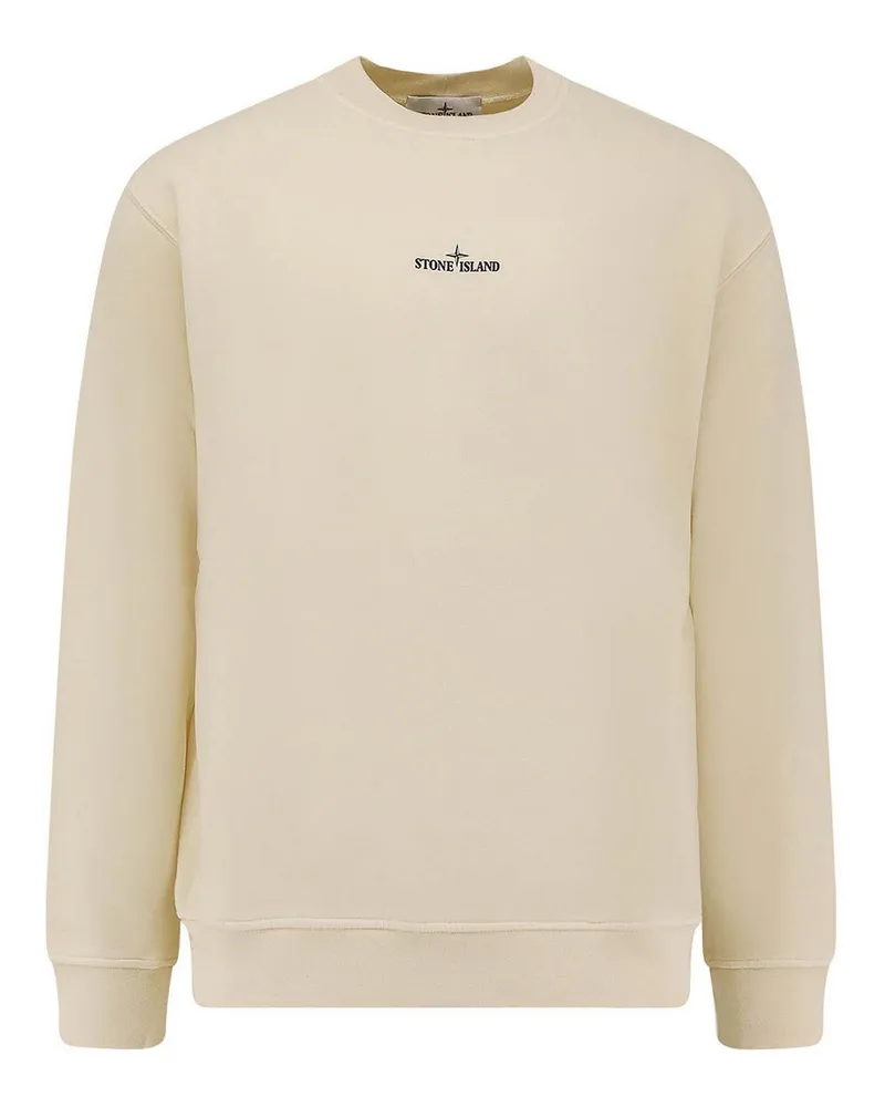 Stone Island Sweatshirt - Weiß Weiß