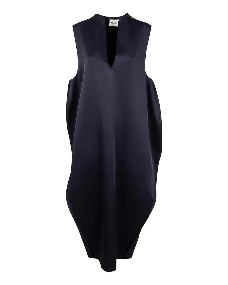 KHAITE Knielanges Kleid - Schwarz Schwarz