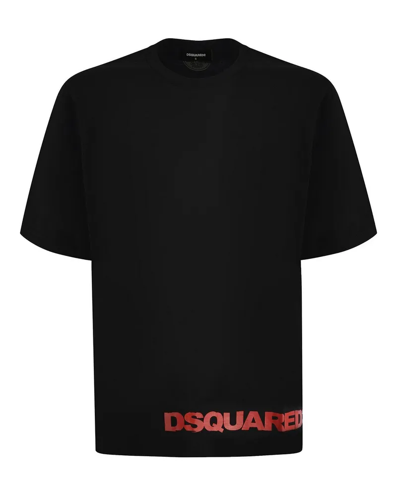Dsquared2 T-Shirt - Schwarz Schwarz