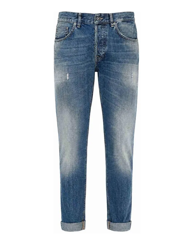 Dondup Straight Leg Jeans - Blau Blau