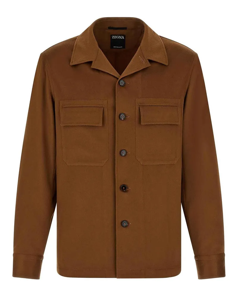 Ermenegildo Zegna Hemd - Braun Braun