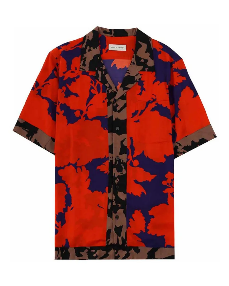 Dries van Noten Hemd - Rot Rot