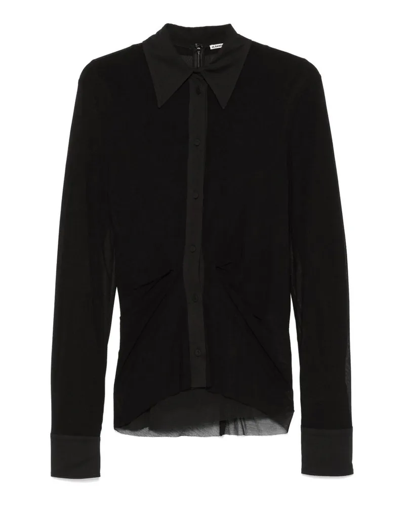Jil Sander Hemd - Schwarz Schwarz