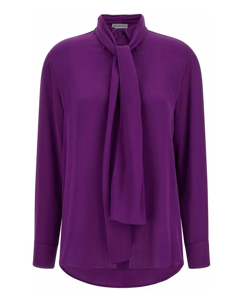 Balenciaga Hemd - Lila Lila