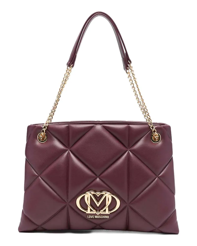 Moschino Umhängetasche - Dunkelrot Dunkelrot
