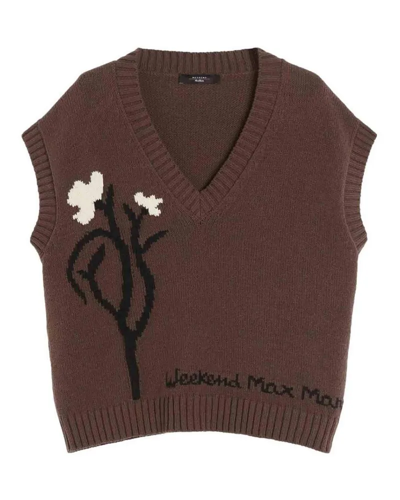 Max Mara Weste - Braun Braun