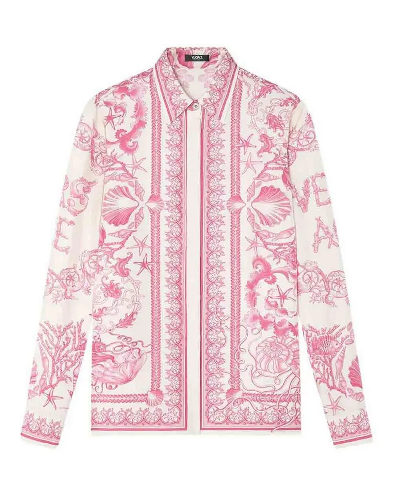 Versace Hemd - Rosa Rosa