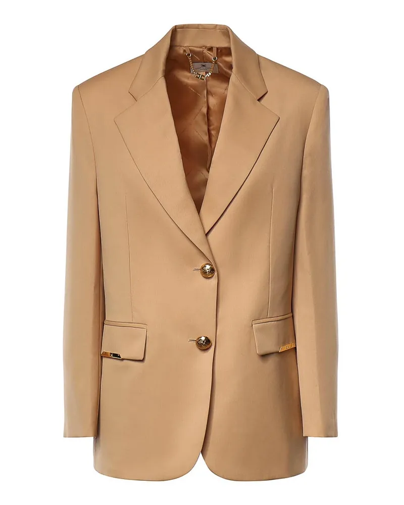 Elisabetta Franchi Blazer - Camel Camel